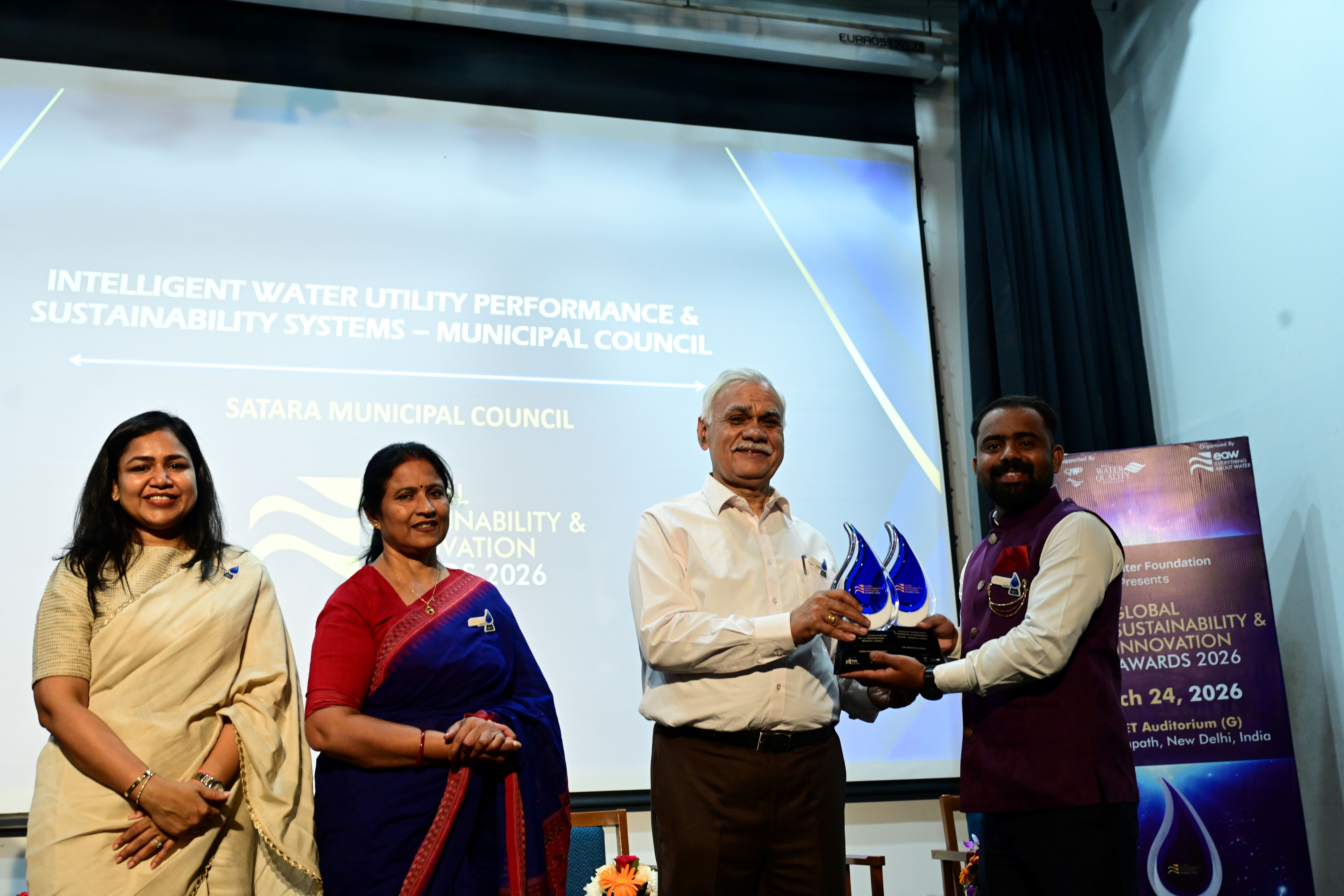 Satara Municipal Council, INTELLIGENT WATER UTILITY PERFORMANCE & SUSTAINABILITY SYSTEMS – MUNICIPAL COUNCIL &  GLOBAL EXCELLENCE IN DIGITAL WATER INFRASTRUCTURE – MUNICIPAL COUNCIL