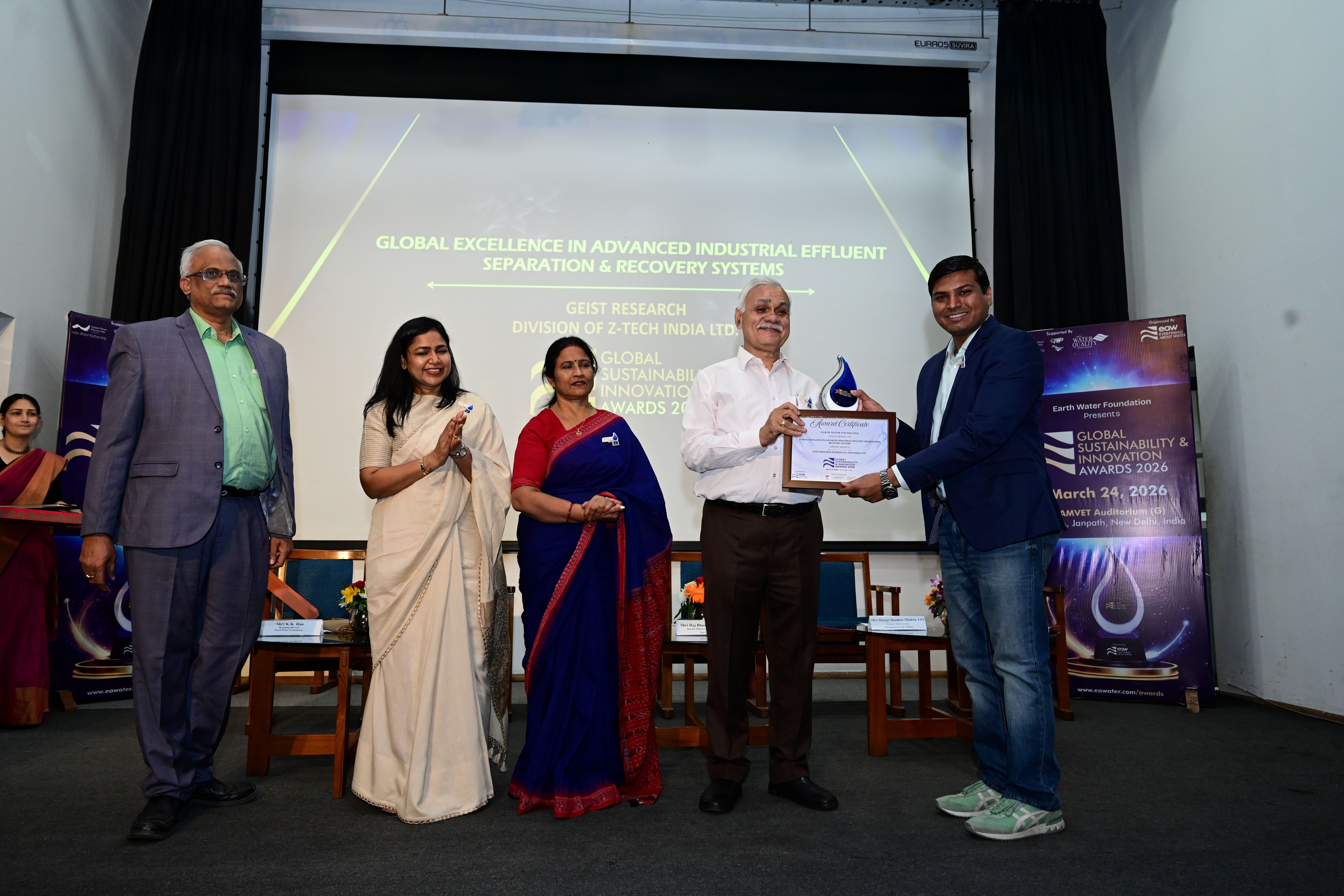 Geist Research Division of Z-Tech India Ltd. GLOBAL EXCELLENCE IN ADVANCED INDUSTRIAL EFFLUENT SEPARATION & RECOVERY SYSTEMS