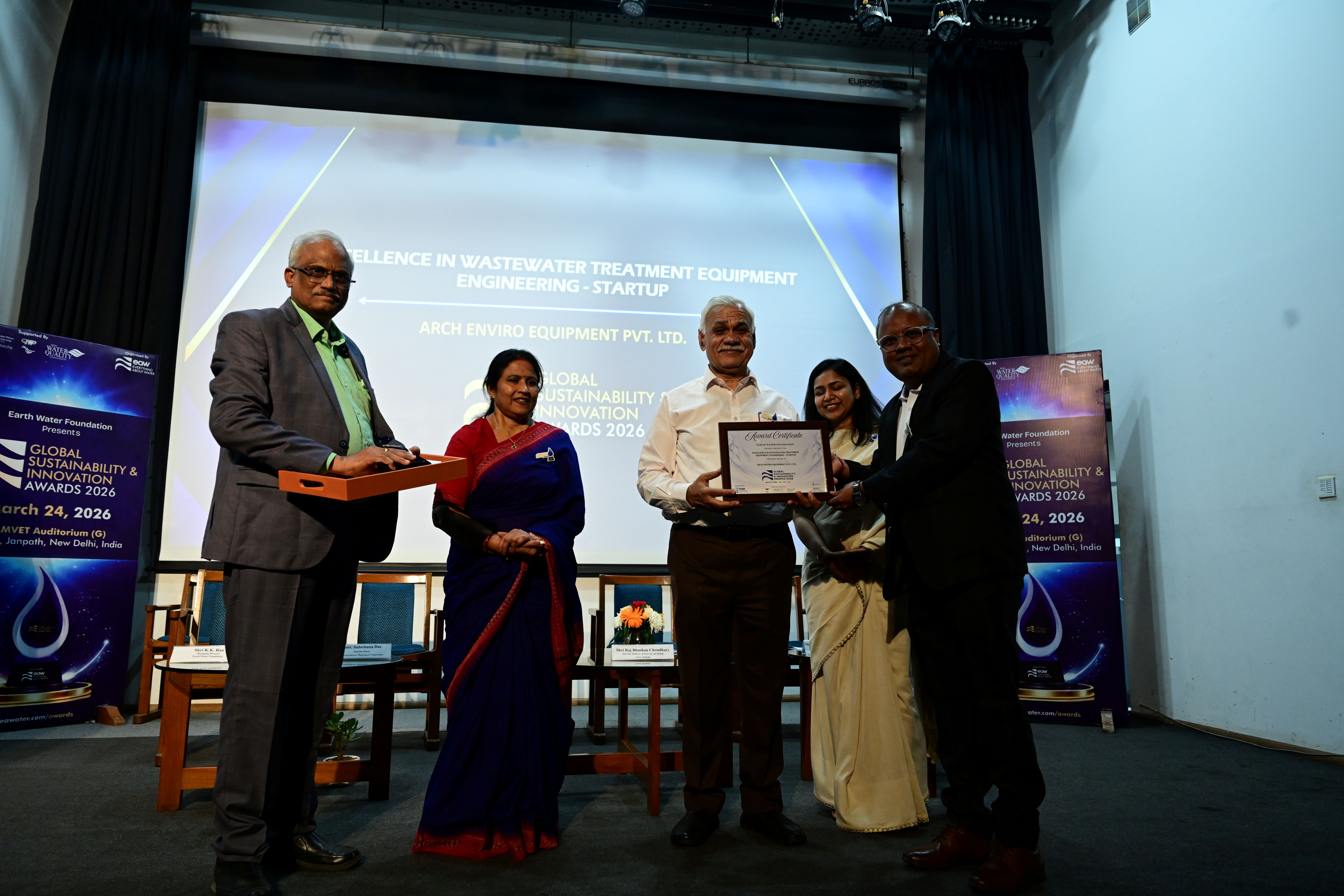 ArCh Enviro Equipment Pvt. Ltd. EXCELLENCE IN WASTEWATER TREATMENT EQUIPMENT ENGINEERING - STARTUP
