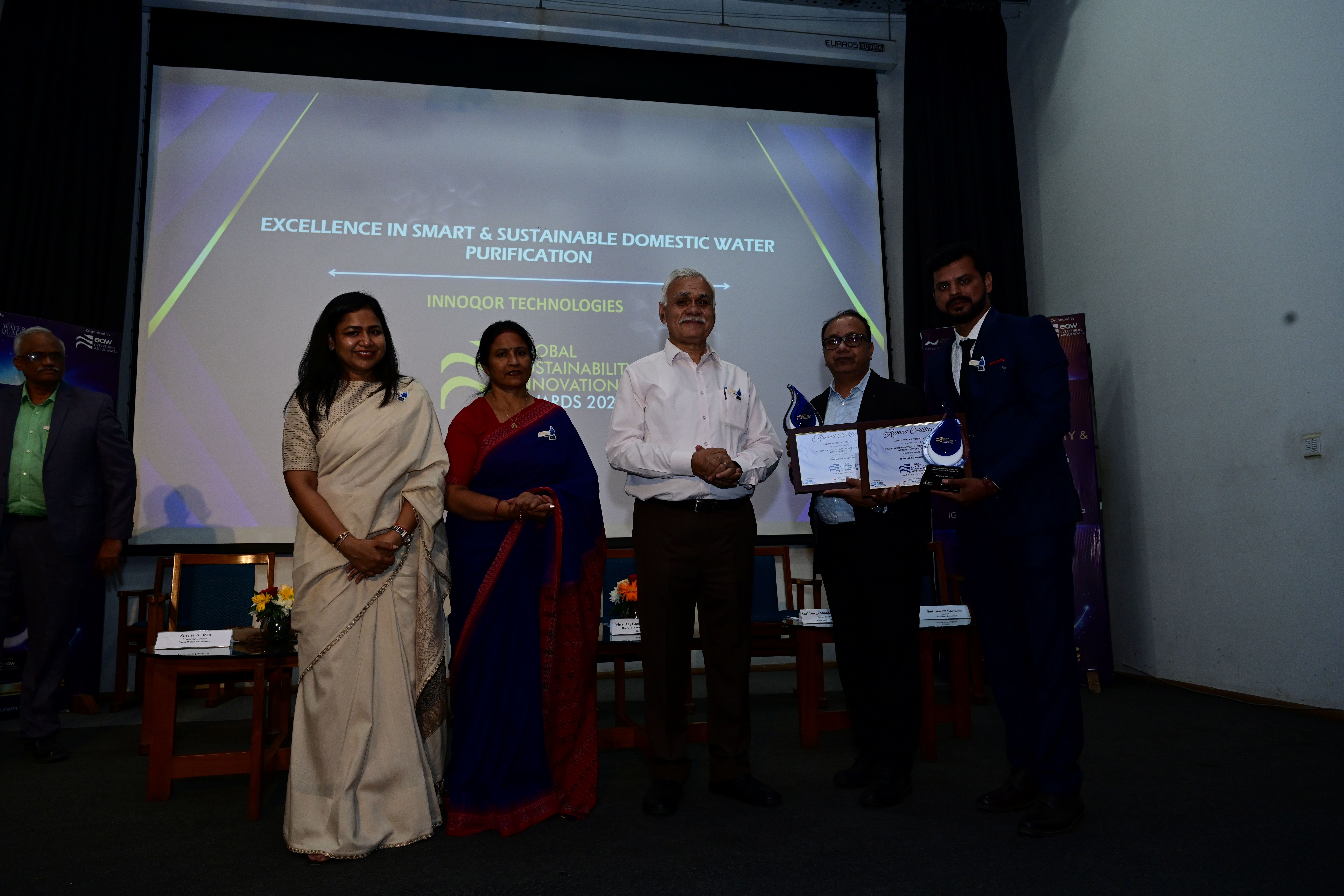 InnoQor Technologies, EXCELLENCE IN SMART & SUSTAINABLE DOMESTIC WATER PURIFICATION &  EXCELLENCE IN SMART & SUSTAINABLE COMMERCIAL DRINKING WATER SYSTEMS